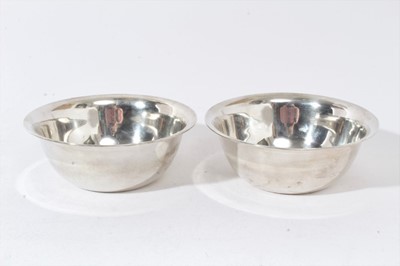 Lot 277 - Pair of Elkington bowls. London 1914