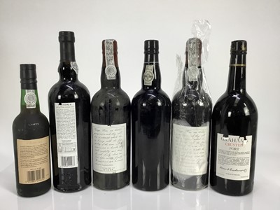 Lot 47 - Port - six bottles, Don Pavral 1978, Dalva 1978 and others