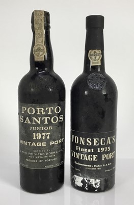 Lot 48 - Port - two bottles, Porto Santos 1977 and Fonseca's 1975