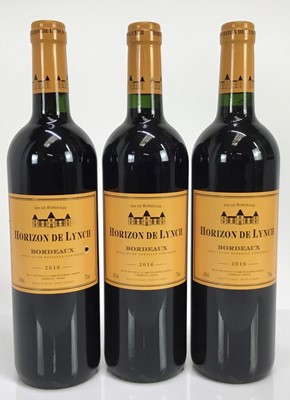 Lot 64 - Wine - ten bottles, Horizon De Lynch Bordeaux 2016