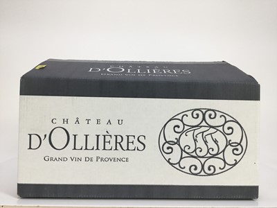 Lot 65 - Rose, fifteen bottles, Chateau D'Ollieres 2020, original card boxes
