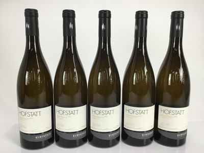 Lot 66 - Wine - five bottles, Hofstatt Pinot Bianco 2015
