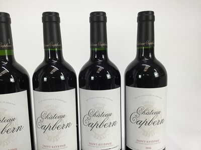 Lot 68 - Wine - five bottles, Chateau Capbern Saint-Estephe 2016