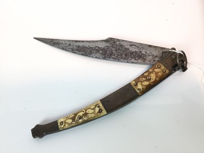 Lot 939 - Large Spanish Navaja folding knife