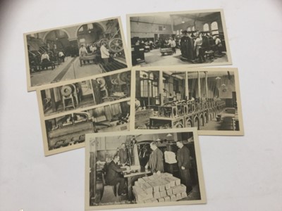 Lot 1457 - Postcards loose selection including real photographic Children's home Aldeburgh, Spring Flowers Leison 1910, Japanese street scenes and views, Salvation Army gatherings with crowds, other cards inc...