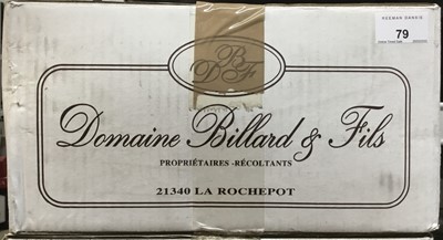 Lot 79 - Wine - six bottles, 2009 Saint Romain Blanc, Domaine Billard, Burgundy - packed 6x75cl
