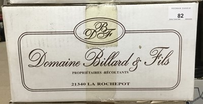 Lot 82 - Wine - six bottles, 2009 Saint Romain Blanc, Domaine Billard, Burgundy - packed 6x75cl