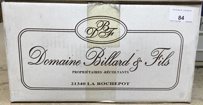 Lot 84 - Wine - six bottles, 2009 Saint Romain Blanc, Domaine Billard, Burgundy - packed 6x75cl