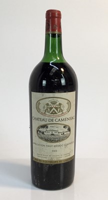 Lot 102 - Wine - one magnum, Chateau De Camensac 1969