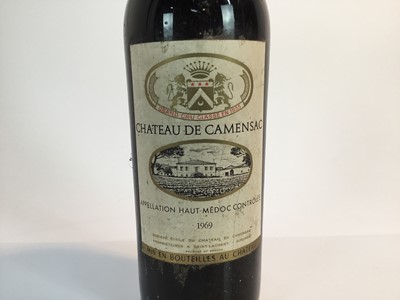 Lot 102 - Wine - one magnum, Chateau De Camensac 1969