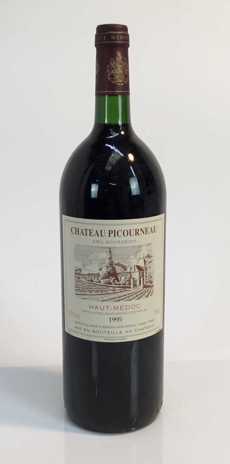 Lot 103 - Wine - one magnum, Chateau Picourneau 1995