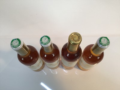 Lot 109 - Wine - four half bottles, Chateau Coutet Sauternes 2003 (3) and Chateau Roumieu Sauternes 2005