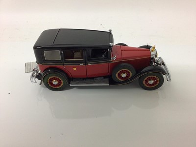 Lot 1831 - Franklin Mint models of vintage cars including 1953 Cadillac Eldorado, 1935 Mercedes Benz, 1968 Corvette, Model T Ford and others (10)