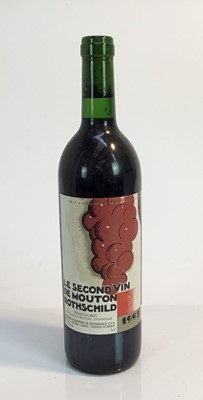 Lot 120 - Wine - one bottle, Le Second Vin De Mouton Rothschild 1993