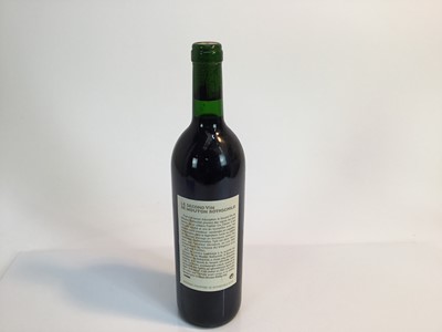 Lot 120 - Wine - one bottle, Le Second Vin De Mouton Rothschild 1993