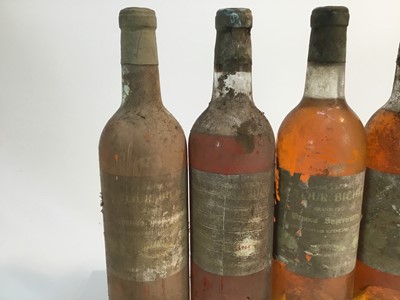 Lot 126 - Wine - six bottles, Chateau La Tour Bicheau Graves Supérieures 1964