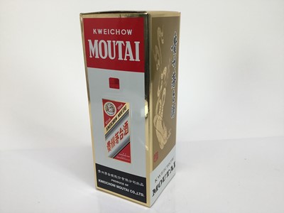 Lot 131 - One bottle, Kweichow Moutai 2009, in original box with two glasses