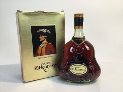 Lot 158 - Cognac - one bottle, Hennessy X.O, boxed