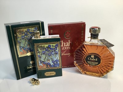 Lot 160 - Two bottles, Chabot Extra Armagnac and Camus Cognac Special Reserve, both boxed