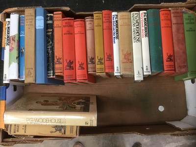 Lot 1713 - One box of P. G .Wodehouse books