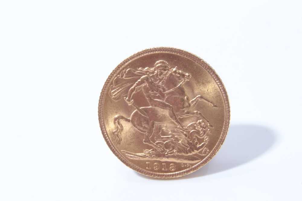 Lot 581 - G.B. - Gold Sovereign George V 1913 (N.B.