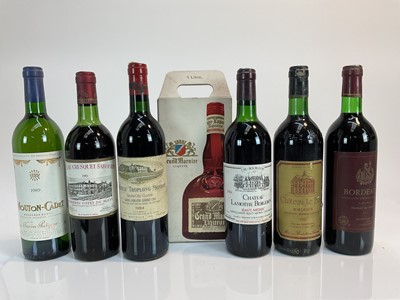 Lot 172 - Wine - six bottles, Chateau Crusquet Sabourin 1981, Chateau Le Bos 1981