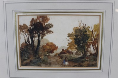 Lot 1277 - Thomas Churchyard (1798-1865) watercolour