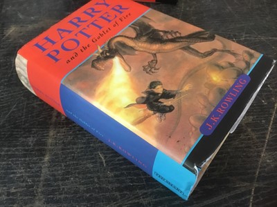 Lot 1719 - Good collection of first edition Harry Potter books