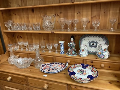 Lot 103 - Collection of ceramics and cut glass