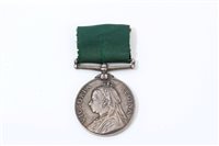 Lot 502 - Victorian Volunteer Forces Long Service medal...