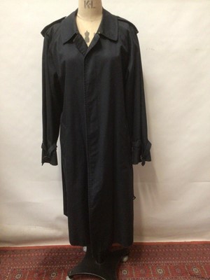 Lot 2238 - Gentlemen's Burberry's Navy mac.