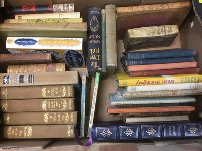 Lot 1731 - Interesting box of mixed literature and antiquarian books