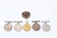 Lot 503 - Queen's South Africa medal with no clasps,...