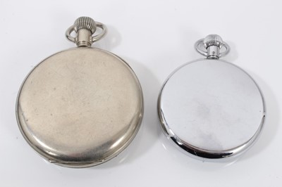 Lot 268 - Two stainless steel stopwatches