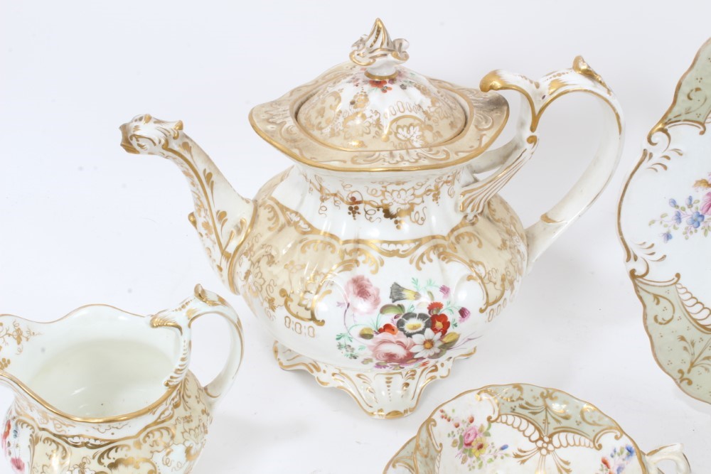 Lot 89 - Two Victorian tea sets