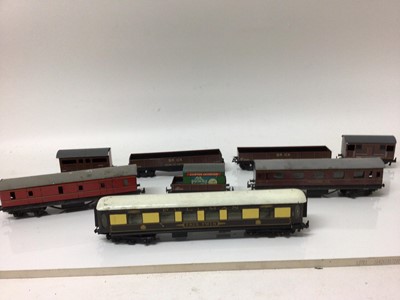 Lot 1856 - Railway Trix Twin Railway Boxed Set (no track),  loco and  rolling stock, boxed and unboxed.  Station , signal ....