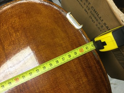 Lot 2370 - Viola cased, with bow