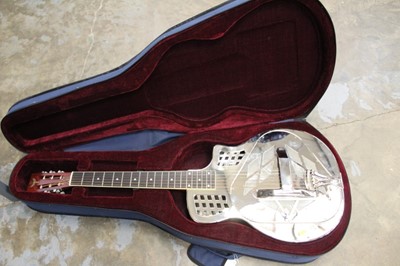 Lot 2369 - Tricone resonator guitar