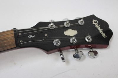 Lot 2393 - Epitone Dot Ch guitar