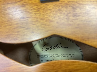 Lot 2394 - Godin 5th Avenue semi acoustic Jazz guitar