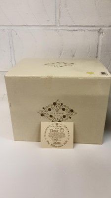 Lot 1265 - Coalport limited edition Millennium Ball figure - Time, no. 32 of 2500, boxed with certificate