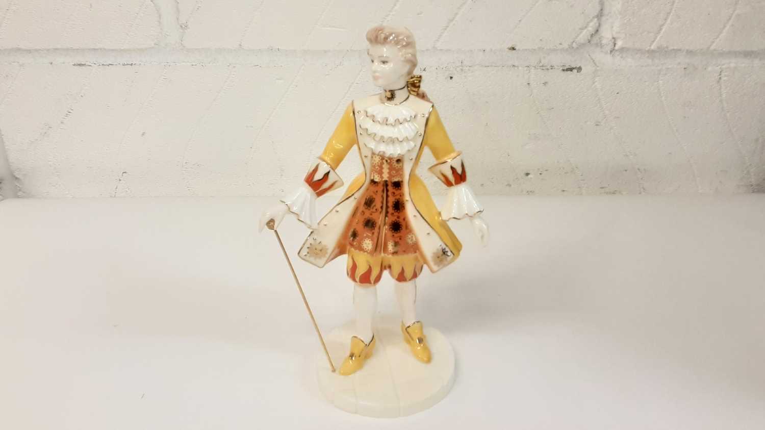 Lot 1266 - Coalport limited edition Millennium Ball figure - Sun, no. 1305 of 2500, boxed with certificate