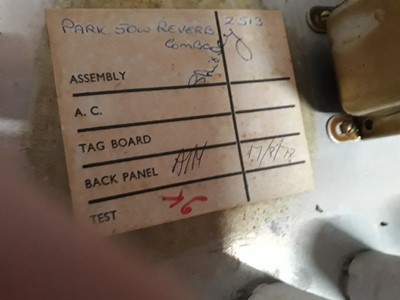 Lot 2378 - Park amplifier