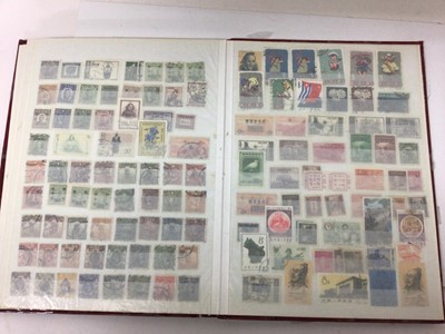 Lot 1493 - Stamps - Chinese mint and used collection in two albums and folder 1890 onwards including coiled dragons, Shanghai, Mao 1950s