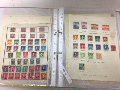 Lot 1493 - Stamps - Chinese mint and used collection in two albums and folder 1890 onwards including coiled dragons, Shanghai, Mao 1950s