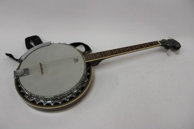 Lot 2373 - Banjo, Gremlin 4-string as new with soft case