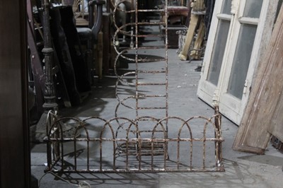 Lot 52 - Pair of wrought iron garden frames