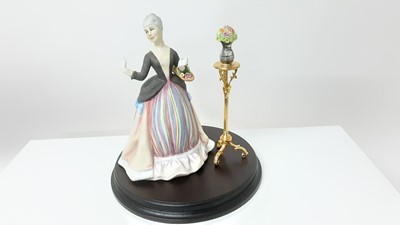 Lot 1282 - Royal Doulton limited edition The Gentle Arts figure - Flower Arranging HN3040, no. 632 of 750, boxed with certificate