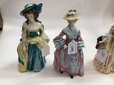 Lot 1289 - Four Royal Doulton limited edition figures - Mary Countess Howe HN3007, Sophia Charlotte Lady Sheffield HN3008, Isabella Countess of Sefton HN3010 and The Hon. Frances Duncombe HN3009