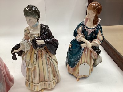 Lot 1289 - Four Royal Doulton limited edition figures - Mary Countess Howe HN3007, Sophia Charlotte Lady Sheffield HN3008, Isabella Countess of Sefton HN3010 and The Hon. Frances Duncombe HN3009